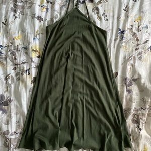 XS Criss Cross Strap Mini Dress